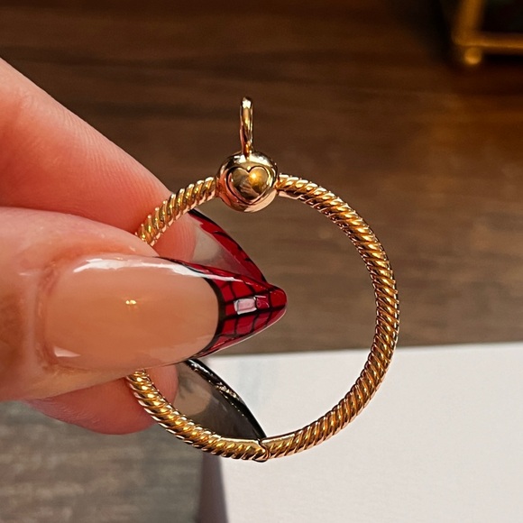 Pandora Moments Medium O Pendant Rose Gold - Picture 7 of 10